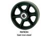 &quot;V&quot; GROOVED WHEEL CASTERS
