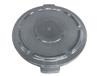 CRUSADER ROUND TRASH CANS - LIDS & DOLLY
