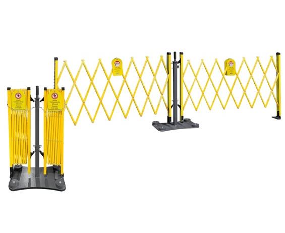 DOUBLE PEDESTAL GATE