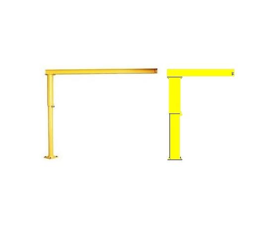 LIGHT DUTY FLOOR MOUNTED JIBS