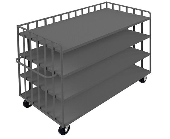 OPEN PORTABLE SHELF CART