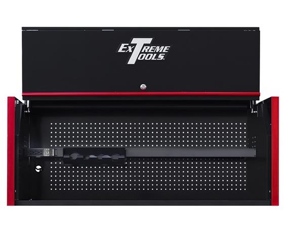 DX SERIES ROLLER CABINET WITH POWER TOOL DRAWER &amp; EXTREME POWER WORKSTATION&#174; HUTCH