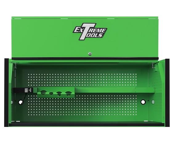 DX SERIES ROLLER CABINET WITH POWER TOOL DRAWER &amp; EXTREME POWER WORKSTATION&#174; HUTCH