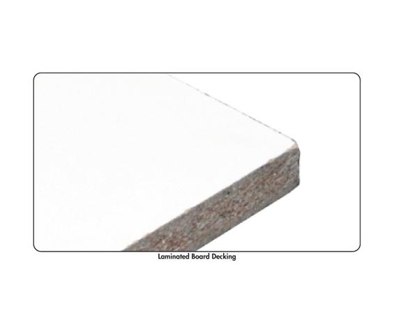 BOARD DECKING FOR BOLTLESS SHELVING