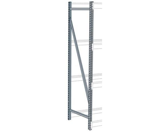 GRAVITY FLOW RACK- HEAVY-DUTY - BUILT WITH BULK STORAGE RACK