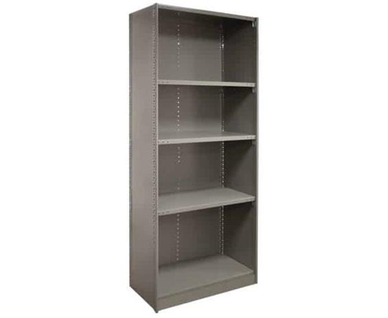 BEADED POST INDUSTRIAL CLIP SHELVING