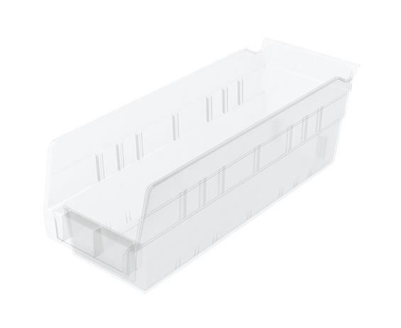 CLEAR SHELF BINS