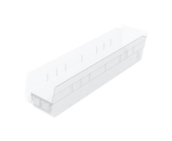 CLEAR SHELF BINS