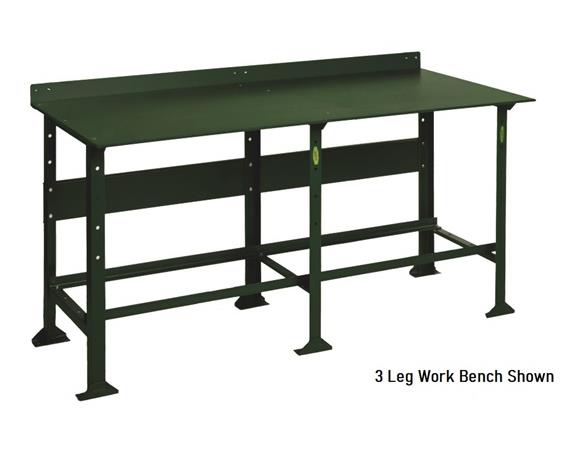 3/8&quot; STEEL PLATE TOP EXTRA HEAVY DUTY WORKBENCH