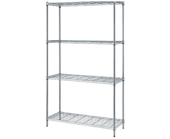 4-SHELF CONSUMER GRADE WIRE SHELVING