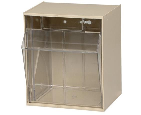 CLEAR TIP OUT BINS