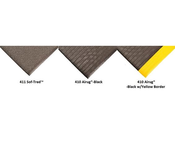 410 ANTI-FATIGUE MATS AIRUG&#174;/411 ANTI-FATIGUE MAT SOF-TRED™