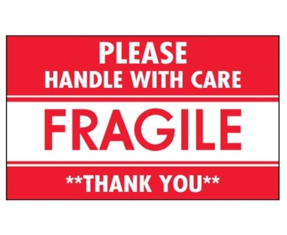 SHIPPING AND CAUTION LABELS