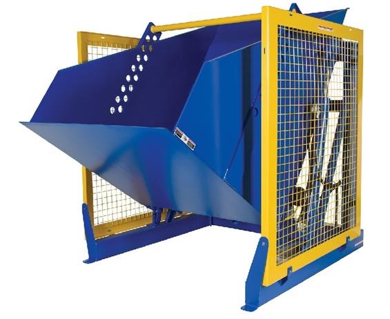 HYDRAULIC BASKET/BOX DUMPER