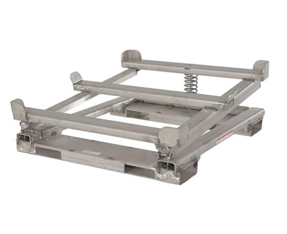 ADJUSTABLE IBC TILT STANDS WITH FORK POCKETS