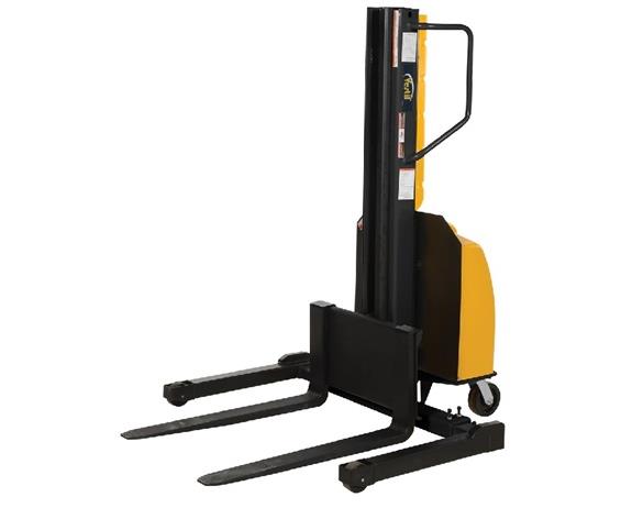 NARROW MAST STACKERS WITH POWERED LIFT