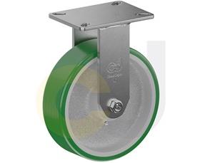 CASTERDEPOT TOP PLATE CASTERS - POLY ON CAST IRON WHEEL - CAPACITIES  UP TO 3500 LBS.