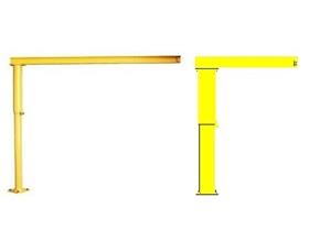 LIGHT DUTY FLOOR MOUNTED JIBS
