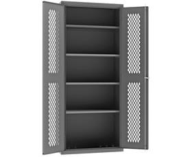 HEAVY DUTY VENTILATED CABINETS WITH ADJUSTABLE SHELVES