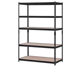 HEAVY-DUTY STEEL SHELVING
