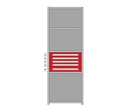 MODULAR DRAWERS FOR 36" WIDE LYON INDUSTRIAL CLIP SHELVING