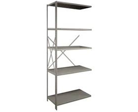 BEADED POST INDUSTRIAL CLIP SHELVING