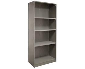 BEADED POST INDUSTRIAL CLIP SHELVING