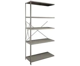 BEADED POST INDUSTRIAL CLIP SHELVING