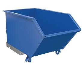 LOW PROFILE 90 DEGREES SELF-DUMPING STEEL HOPPERS