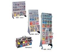 CLEAR TIP OUT BIN STANDS